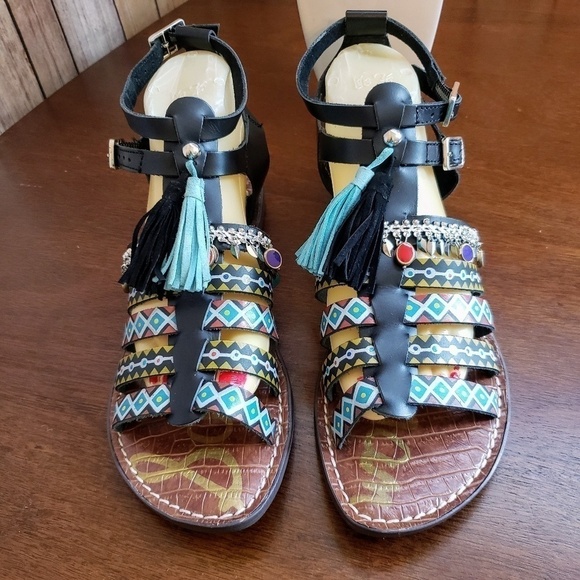 NWOB Sam Edelman Linny Gladiator Sandals - Picture 4 of 7